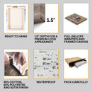 Personalized Picture Frame Gift For Grandma Form Grandkids - New Grandma Gift, Grandparent Gifts, Mimi Granny Gigi Nana Grandmother Gift Art CANLA15_Family Canvas