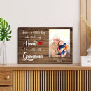 Personalized Picture Frame Gift For Grandma Grandkids - New Grandma Gift Grandparent Gifts Mimi Granny Gigi Nana Grandmother Canvas Wall Art CANLA15_Family Canvas