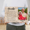 Personalized Picture Frame Gift For Grandpa From Grandkids - Grandparent Gifts, Fathers Day Gift For Grandpa, Papa Pawpaw Grandfather Gifts CANLA15_Family Canvas