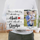 Personalized Picture Frame Gift For Grandpa With Grandkids - Grandparent Gifts, Fathers Day Gift For Grandpa, Papa Pawpaw Grandfather Gift CANLA15_Family Canvas