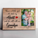 Personalized Picture Frame Gift For Grandpa With Grandkids - Grandparent Gifts, Fathers Day Gift For Grandpa, Papa Pawpaw Grandfather Gift CANLA15_Family Canvas