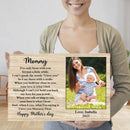 Personalized Picture Frame Gifts For Mom From Daughter Son - Unique Mothers Day Gift Canvas Wall Art Mom Birthday Gift Mother Gift Christmas CANLA15_Family Canvas