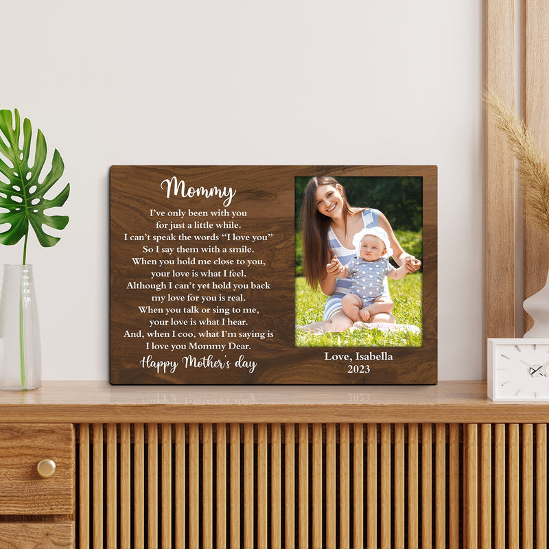 Personalized Picture Frame Gifts For Mom From Daughter Son - Unique Mothers Day Gift Canvas Wall Art Mom Birthday Gift Mother Gift Christmas CANLA15_Family Canvas