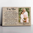 Personalized Picture Frame Gifts For Mom From Daughter Son - Unique Mothers Day Gift Mom Birthday Gift Mother Gift Christmas Canvas Wall Art CANLA15_Family Canvas