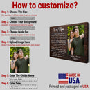 Personalized Picture Frame Gifts For Mom From Daughter Son - Unique Mothers Day Gift Mom Birthday Gift Mother Gift Christmas Canvas Wall Art CANLA15_Family Canvas