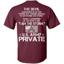 1- I Am The Storm - Army Private CustomCat