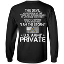 1- I Am The Storm - Army Private CustomCat