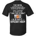 10- I Am The Storm - USMC Sergeant Major CustomCat