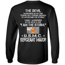 10- I Am The Storm - USMC Sergeant Major CustomCat