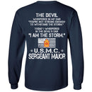 10- I Am The Storm - USMC Sergeant Major CustomCat
