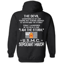 10- I Am The Storm - USMC Sergeant Major CustomCat