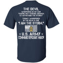 11- I Am The Storm - Army Command Sergeant Major CustomCat