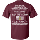 11- I Am The Storm - Army Command Sergeant Major CustomCat