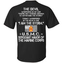 11- I Am The Storm - USMC Sergeant Major Of The Marine Corps CustomCat