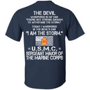 11- I Am The Storm - USMC Sergeant Major Of The Marine Corps CustomCat