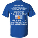 11- I Am The Storm - USMC Sergeant Major Of The Marine Corps CustomCat