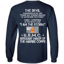 11- I Am The Storm - USMC Sergeant Major Of The Marine Corps CustomCat