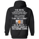11- I Am The Storm - USMC Sergeant Major Of The Marine Corps CustomCat