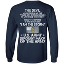 12- I Am The Storm - Army Sergeant Major of the Army CustomCat