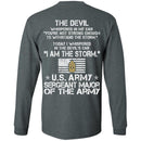 12- I Am The Storm - Army Sergeant Major of the Army CustomCat