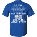 12- I Am The Storm - USMC Warrant Officer 1 CustomCat