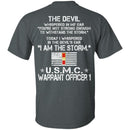 12- I Am The Storm - USMC Warrant Officer 1 CustomCat