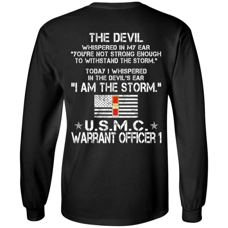 12- I Am The Storm - USMC Warrant Officer 1 CustomCat