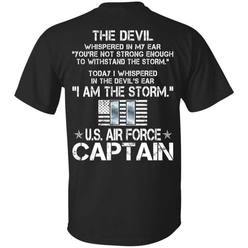 13- I Am The Storm - US Air Force Captain CustomCat