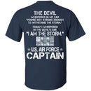 13- I Am The Storm - US Air Force Captain CustomCat