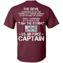 13- I Am The Storm - US Air Force Captain CustomCat