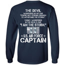 13- I Am The Storm - US Air Force Captain CustomCat
