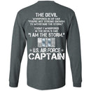 13- I Am The Storm - US Air Force Captain CustomCat