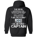 13- I Am The Storm - US Air Force Captain CustomCat