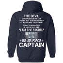 13- I Am The Storm - US Air Force Captain CustomCat