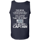 13- I Am The Storm - US Air Force Captain CustomCat