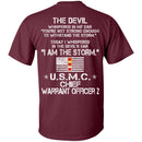 13- I Am The Storm - USMC Warrant Officer 2 CustomCat