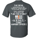 13- I Am The Storm - USMC Warrant Officer 2 CustomCat