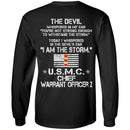 13- I Am The Storm - USMC Warrant Officer 2 CustomCat
