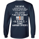 13- I Am The Storm - USMC Warrant Officer 2 CustomCat