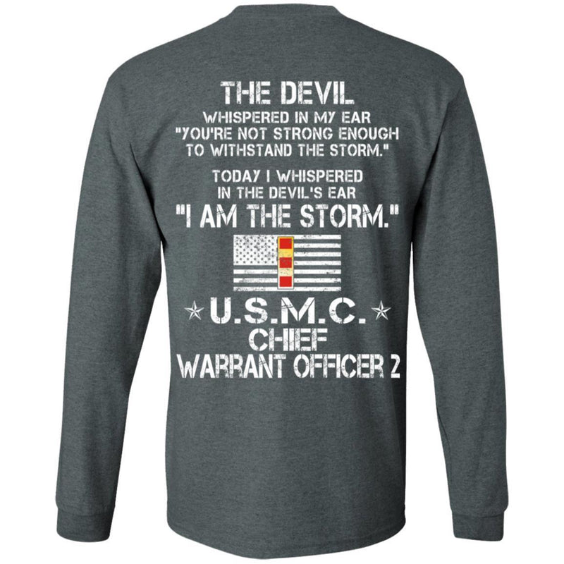 13- I Am The Storm - USMC Warrant Officer 2 CustomCat
