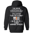 13- I Am The Storm - USMC Warrant Officer 2 CustomCat