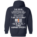 13- I Am The Storm - USMC Warrant Officer 2 CustomCat