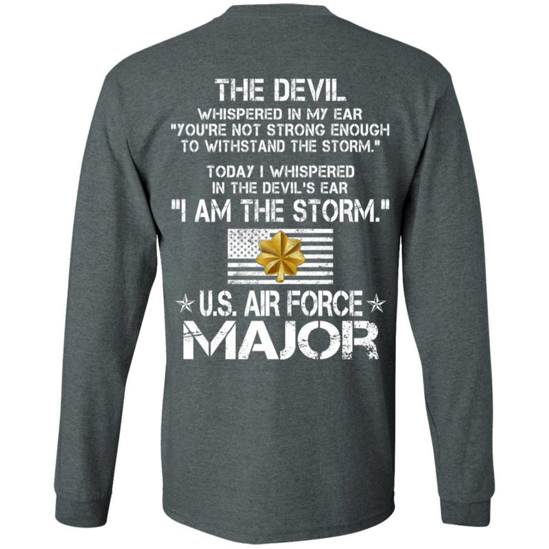 14- I Am The Storm - US Air Force Major CustomCat