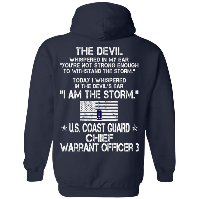 14- I Am The Storm - US Coast Guard Chief warrant officer 3 CustomCat