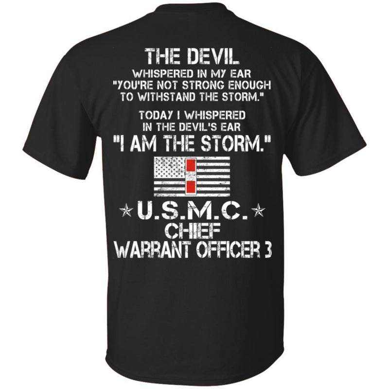 14- I Am The Storm - USMC Warrant Officer 3 CustomCat
