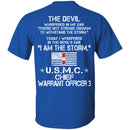 I Am The Storm - USMC Chief Warrant Officer