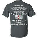 14- I Am The Storm - USMC Warrant Officer 3 CustomCat