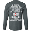 14- I Am The Storm - USMC Warrant Officer 3 CustomCat