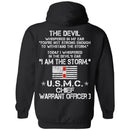 14- I Am The Storm - USMC Warrant Officer 3 CustomCat