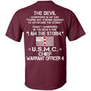 15- I Am The Storm - USMC Warrant Officer 4 CustomCat